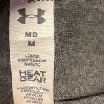 Under Armour  Women’s Heather Gray Zip Pullover Long Sleeve Mock Neck Shirt- Med Photo 8