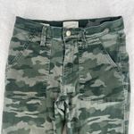 Universal Threads Universal Thread High Rise Slim Straight Jeans Womens 00/24 Green Camo Denim Photo 2