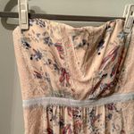 BCBGMAXAZRIA  Strapless Dress with Floral Pattern Photo 1