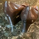 Ralph Lauren 90s Purple Label Italian Mod Loafer Brown Heel size 7.5 NWOT R Photo 6