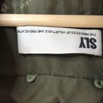 Sly military spirit of freedom parkas zip and buckle up jacket size medium Green Photo 6