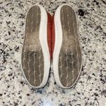 Frye  Gia Canvas Leather Low Lace‎ Up Sneakers Rust Terracotta Women’s Size 6 Photo 8