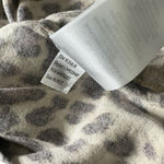 Ralph Lauren  Animal Print‎ Pajama Top Embroidered Crest Logo Leopard Size L Photo 9