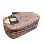 Life is Good NWT  Lucky Dog Gray Cosmetic Toiletry Bag zipper case Dogs Photo 3