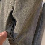 Nike Gray Women’s Sweatshirt Hoodie Pockets L Basic Casual Athleisure Minimalist Photo 4