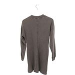 l*space Anthropologie L* Asher Long Sleeve Sweatshirt Dress Charcoal Gray L Photo 7
