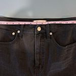 Madewell  black classic straight jeans size 26 Photo 6