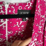 J.Crew Collection puff-sleeve pink floral plunging V-neck maxi dress size 8 Photo 5