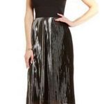 Antonio Melani Cilan Stretch Metallic Crepe Dress Black Silver Size 6 NWT Photo 7