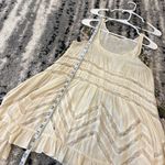 Free People Cream Flowy Lace and Western Royalty Beaded Floral Dresses XS Photo 1