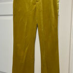 7 For All Mankind NWOT Velvet Gold/Yellow Pants Size 2 Photo 0