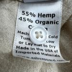 Esby Winnie Dress Midi Hemp Tie Back Deep V Photo 6