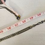 Vintage Silver Western Concho Medallion Adjustable Belt Black Photo 7