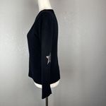 Zadig & Voltaire  Cici Star Patch Cashmere Sweater Jumper Pullover Size XS Black Photo 2