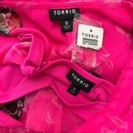 Torrid Maxi Chiffon Dress Size 0(Large) Skull Print NWT Photo 6