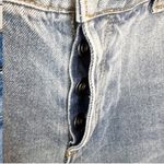 Avec Les Filles Distressed Raw Hem Straight Leg Jeans Size 31 NEW Medium Blue Photo 4