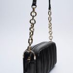 ZARA pleated crossbody bag NWT Photo 2