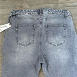 Juicy Couture  Plus-Size Venice Straight Leg Jeans Size 18W Grey Marble‎ Wash NWT Photo 6