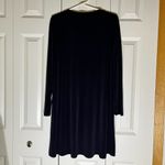 Veronica M  Long Sleeve V Neck Flowy Mini Dress - Size Small Photo 5