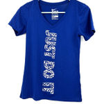 Size XS Shirt Blue Dri Fit The Nike Tee Short Sleeve Activewear Athletic Photo 0