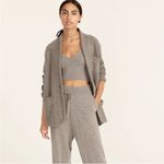 J.Crew Cocoon Sweater Blazer BA551 in Graphite Gray, Merino Wool Alpaca Blend Photo 1