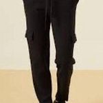 $156 Monrow Supersoft Sweater Knit Cargo Jogger Photo 0