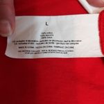 Ella Moss Valentine Red Love Embroidery Short Sleeve Casual Cotton Tee Shirt Top Photo 4