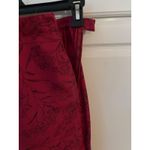 Melrose Studio Petites Floral Silk Pants Elastic Waist Dress Casual Pink Size M Photo 5