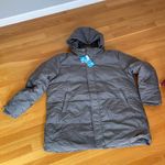 MAGCOMSEN Outdoor Jacket Men’s 2XL Gray Hooded Puffer Down Coat – 85% Duck Down Size XXL Photo 0