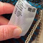 UNIQLO x MARNI Collaboration Oversize Full Zip Hoodie blue brown Knit wool Med Photo 6