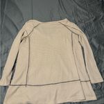 Listicle  Cream Waffle Knit Sweater Photo 1