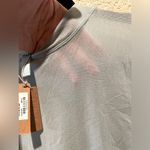 SKIMS NWT  Summer Sheer Mesh Thong Bodysuit Short Sleeve T-Shirt Size 4X Sky Photo 6