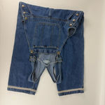 Cherokee Vintage Denim Capri Overalls Photo 2