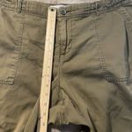 Old Navy  Pants Womens 16 Brown Ankle High Rise Cargo Straight Leg Photo 4