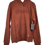 Spiritual Gangster  Warrior Classic Hoodie Rust Orange Cotton Pullover Size L NWT Photo 0