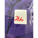 Lloyd Williams Women's Purple 100% Silk Pleated Midi Skirt Size 10 Photo 6