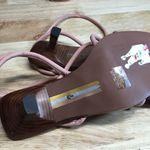 Sam Edelman Dia Women's 8.5 Pink Leather Open-Toe Strappy Kitten Heel Sandals Photo 4