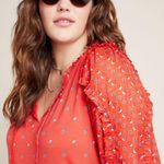 Anthropologie Maeve Jacquin Peasant Blouse Photo 3