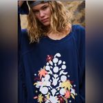 Free People Spring Forward Tunic Blue Photo 1