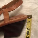 Hush Puppies  Leather Sandals Strappy open toe w/ heel | Size 9.5M Boho Photo 7