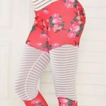 Banded Scrunch Bum Floral Pink Yoga Pants Sexy Size undefined Photo 40