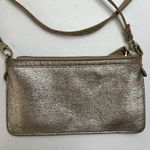 Neiman Marcus Danielle Nicole Vegan Leather Davina Crossbody Bag Mini Gold Metallic Compact Photo 5