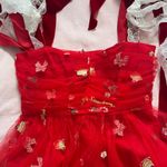 Fairy Tong London Strawberry Sweets Red Princess Dress Size L Photo 3