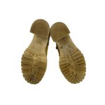 Free People  Suede Heeled Chelsea Boots in Mustard Yellow Photo 4