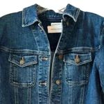 Jones New York Women's Stretch Denim Jacket Blue Size S Casual Long Sleeve Photo 1