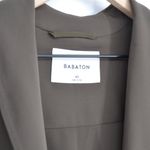 Aritzia  Babaton Kahlo Robe Belted Flowy Satin Wrap Jacket in Monterey Brown XS Photo 5