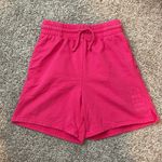 frankie's bikinis Frankie’s Bikinis Burl High Waist Sweat Shorts Pink Size M Photo 1