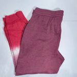 Knox Rose EUC burgundy and red tie-dye sweatpants - XL Photo 3