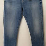 NWT Neuw Slim Slouch Faded Blue Boyfriend Jeans Women’s‎ Size 4 90s Y2K Distress Photo 0