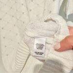 Versona  Faux Pearl‎ short sleeve Sweater white size large Photo 4